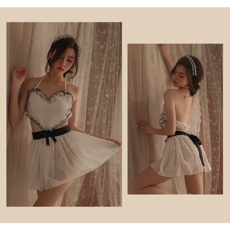 Váy ngủ dáng xòe hình tim gợi cảm 2272