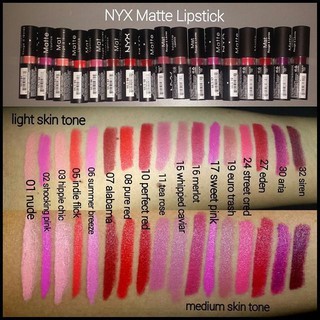 Son NYX Matte Lipstick