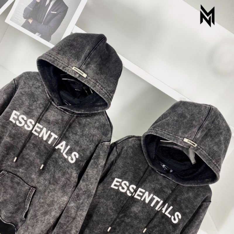 Áo Hoodie Wash Essentials Nam Nữ