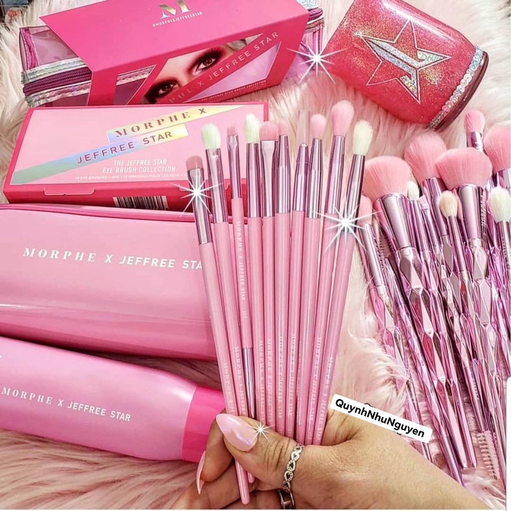 SET CỌ MẮT 10 CÂY CAO CẤP MORPHE X JEFFREE STAR THE JEFFREE STAR EYE BRUSH COLLECTION CHÍNH HÃNG - 9329