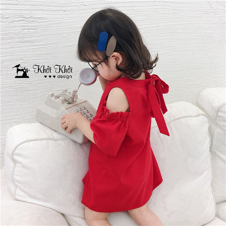 [THIẾT KẾ GIA ĐÌNH] Set đôi cho mẹ bé trễ vai form dáng đơn giản giấu bụng cho các Mom