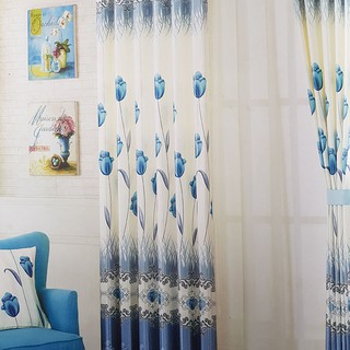 Rèm Cửa Chính, Cửa Sổ 200cm x 270cm - Chống nắng 2 da dày cao cấp - Khoen ore - R4-010 [Có may theo kích thước yêu cầu]