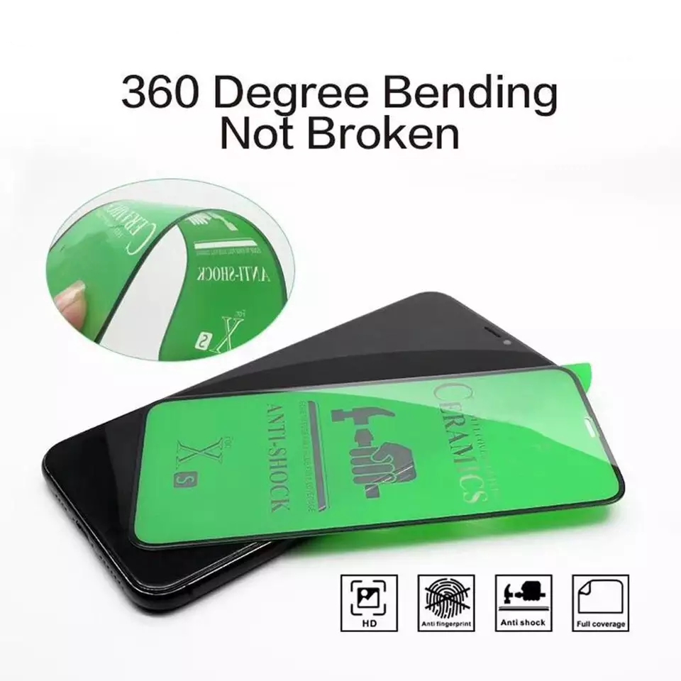 OPPO A1K A3s A5s A7 A9 R15 R17 R11S Plus F9 F11 Pro Reno 10x Zoom Realme 3 5 Pro C2 X Lite Soft Ceramic Screen Protector