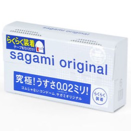 Bao cao su Sagami Original 0.02 Quick NHẬT BẢN  (6 CÁI)