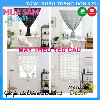 100+ mẫu Rèm dán đa năng không cần đóng đinh, khoan tường [MAY THEO YÊU CẦU]