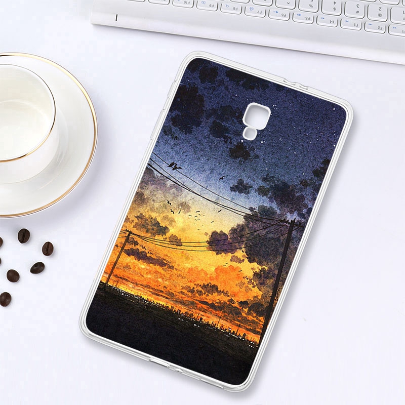 Samsung Galaxy Tab A 8.0 2017 T380 Covers Printed TPU Painted Tablet Case