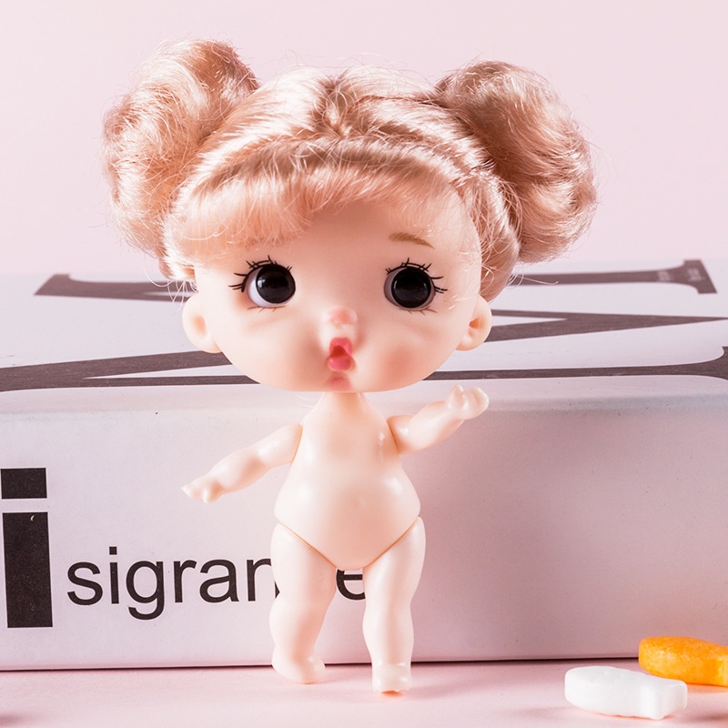 Cơ Thể Búp Bê BJD 9cm 23 Khớp Nối Có Thể Di Chuyển DIY