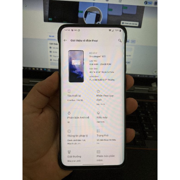 Oneplus 7 Pro  Điện Thoại Chip Snapdragon 855 Ram 8G/256GB. Chơi Game Tốt Quốc Tế, Cũ Giá Rẻ, Sonpixel