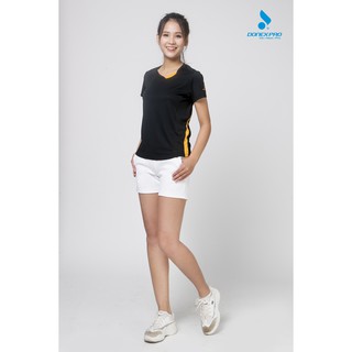 Áo thun thể thao nữ DONEXPRO 3396 màu đen