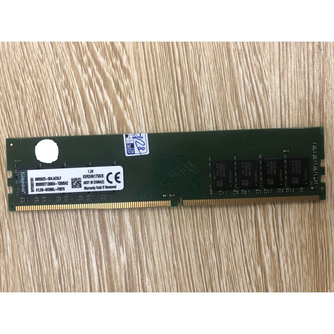 RAM Kingston 8GB DDR4 Bus 2400 MHz