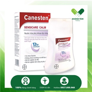 ! Nước Rửa Phụ Khoa Bayer Canesten 100ml