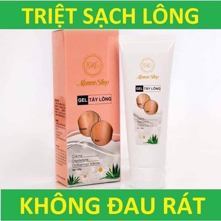 [ Xả Kho ] Kem Tẩy Lông Vĩnh Viễn Mamen Shop 120 ml - Kem Tẩy Lông Nách, Lông Chân Tay nhanh gọn, hiệu quả