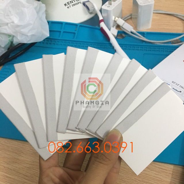 Gạc vải  dụng cụ để dán ppf, cường lực, skin cho điện thoại - tiện lợi dùng lâu dài