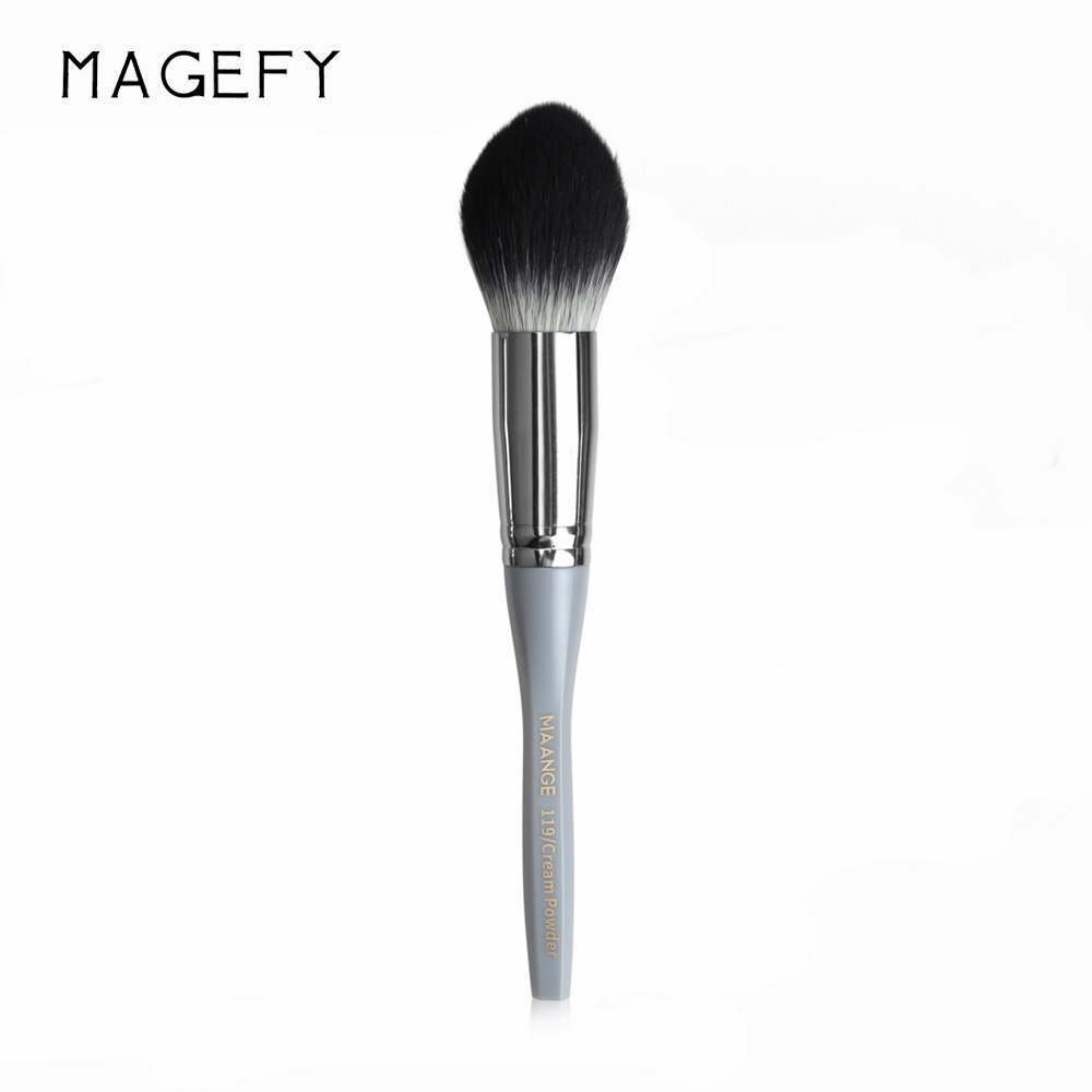 Cọ trang điểm MAGEFY đơn tiện dụng đánh má hồng phủ phấn đầu tròn (5 màu có sẵn)