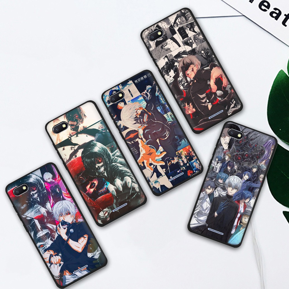 Ốp Điện Thoại Silicon Hình Tokyo Ghoul 64g Cho Xiaomi Redmi Note 4x 8t 9s 5 9 Pro Max 5a 16g