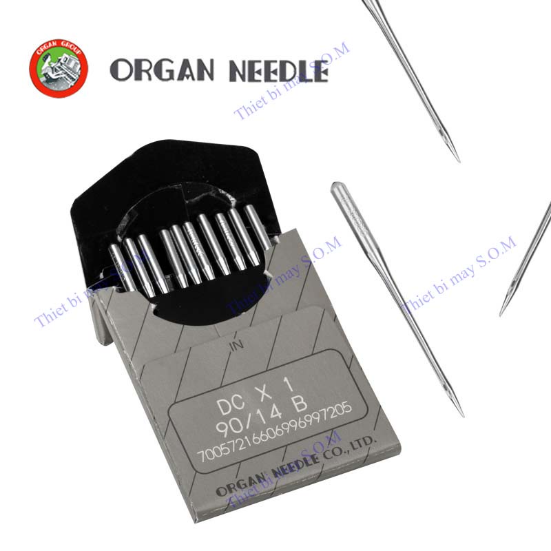 Kim máy may vắt sổ > Kim nhật ORGAN DCx1 > May vải voan