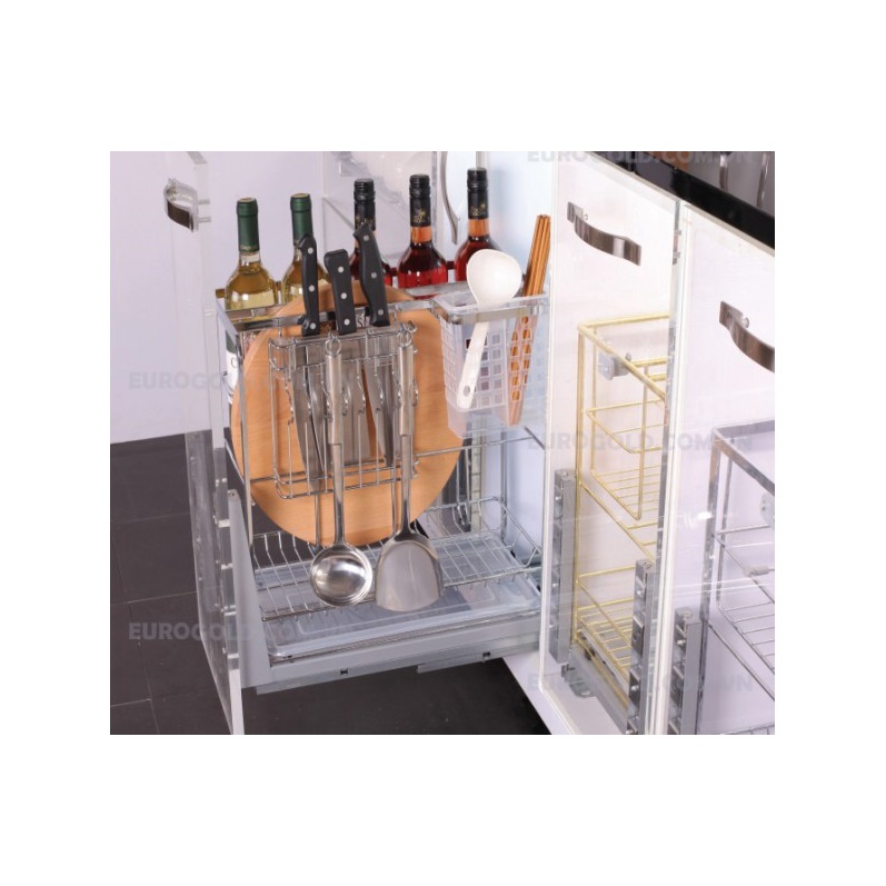 [ KM] Giá dao thớt Eurogold chính hãng nan dẹt inox 304 cao cấp - Hàng chính hãng