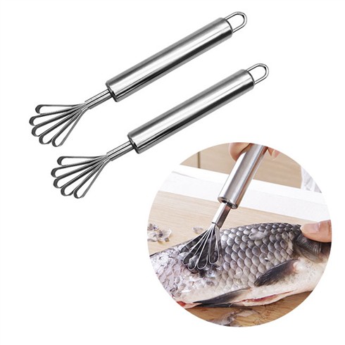 Dụng cụ inox đánh vảy cá hoặc bào dừa 2 trong 1