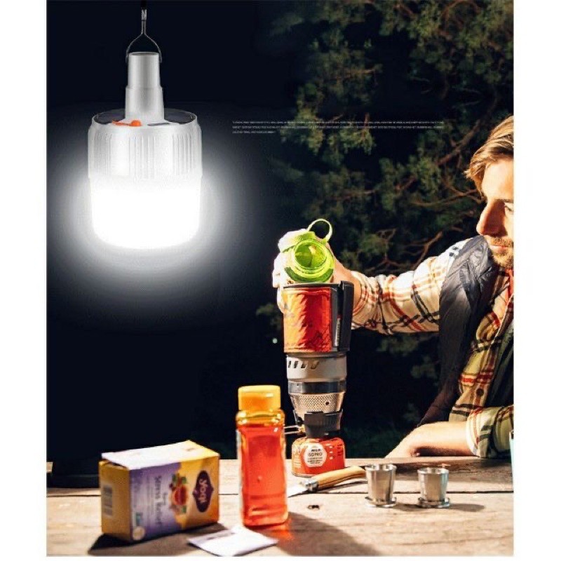 [Hàng Hót] Đèn Lé Buld năng lượng mặt trời có remote nhiều chế độ | BigBuy360 - bigbuy360.vn