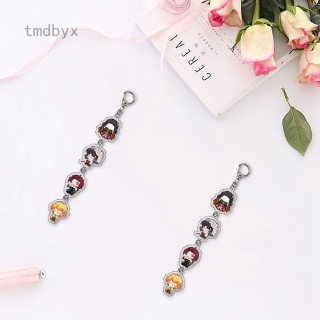 Tmdbyx   Móc khóa bằng Acrylic họa tiết Demon Slayer: Kimetsu No Yaiba