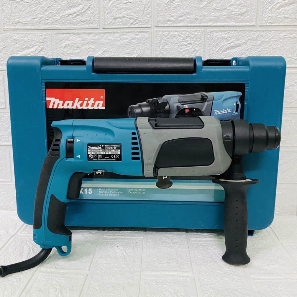 Máy Khoan Bê Tông MAKITA HR-2470F Tặng Bộ Sản Phẩm Như Hình