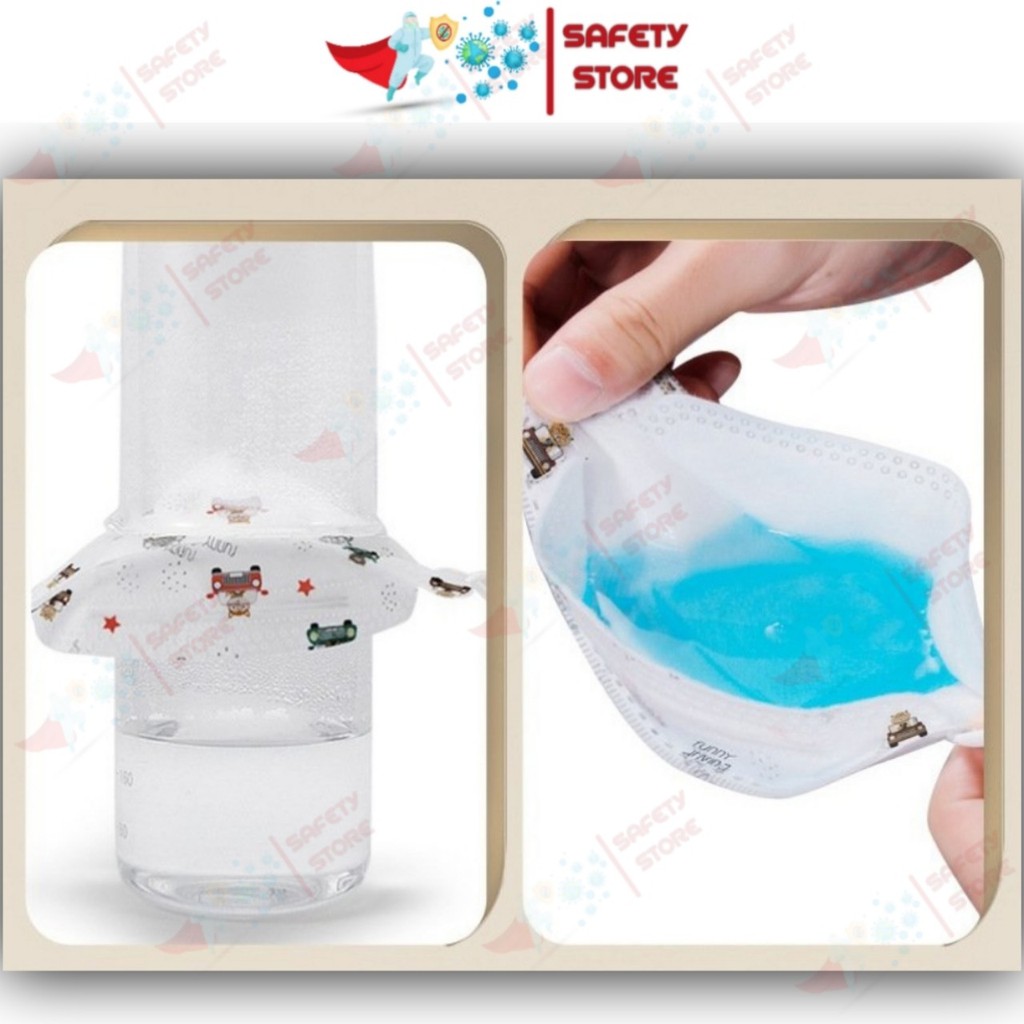 Khẩu trang cho bé 0-3 tuổi - KF94 chuẩn Hàn Quốc - 1 set 10 cái - Hộp màu xịn sò | BigBuy360 - bigbuy360.vn