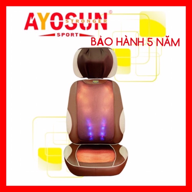 [CHÍNH HÃNG-BH 5 NĂM] Đệm Massage Toàn Thân Ayosun Hàn Quốc - Ohlala House đại lý phân phối