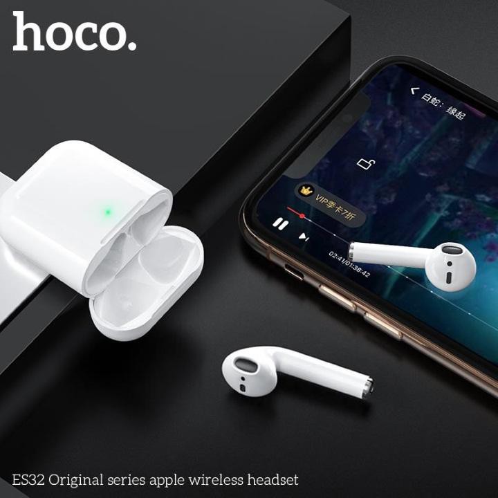Tai nghe không dây Hoco ES32 hỗ trợ sạc không dây chống nước Hàng chính hãng
