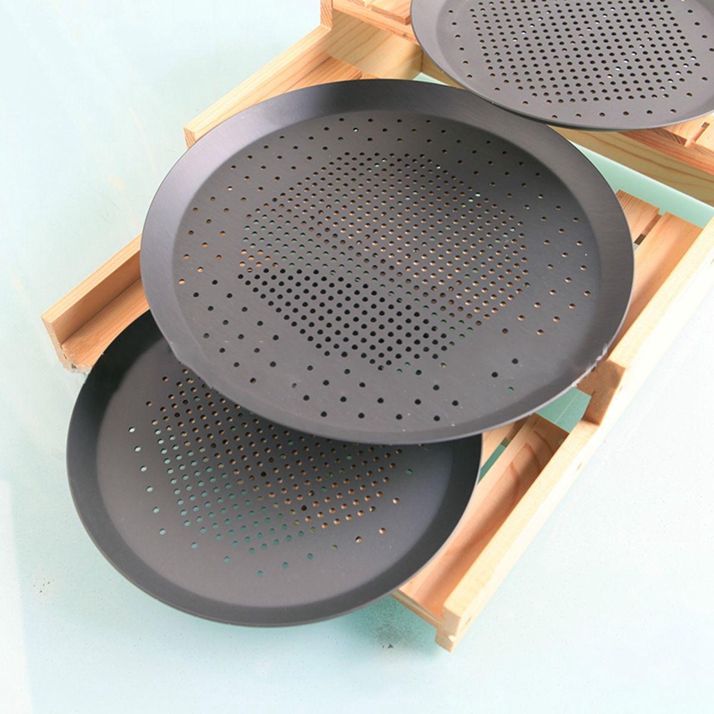 Chảo Nướng Bánh Pizza Không Dính 8inch Có Lỗ
