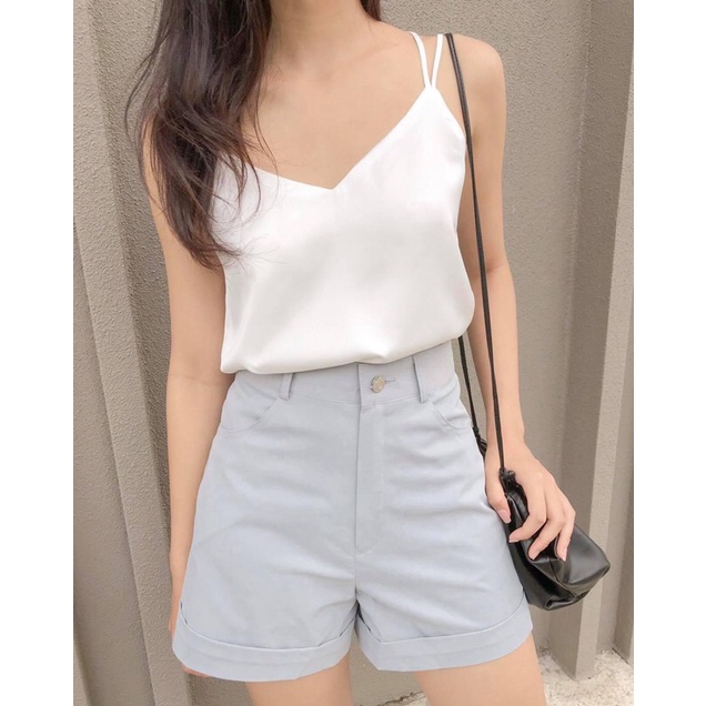 Áo 2 dây lụa y hình