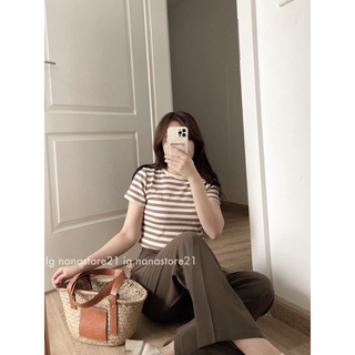 Áo pull kẻ ngang chất đep Nana21 Nanastore21
