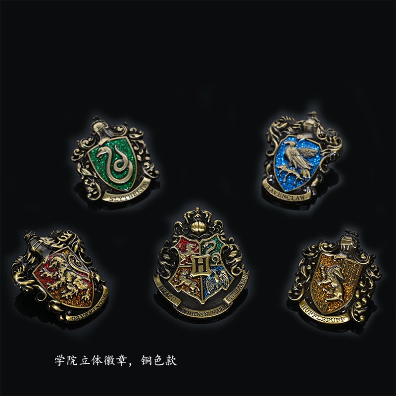 Huy Hiệu Cài Áo Thiết Kế Các Biểu Tượng Phim Harry Potter Chất Lượng Cao