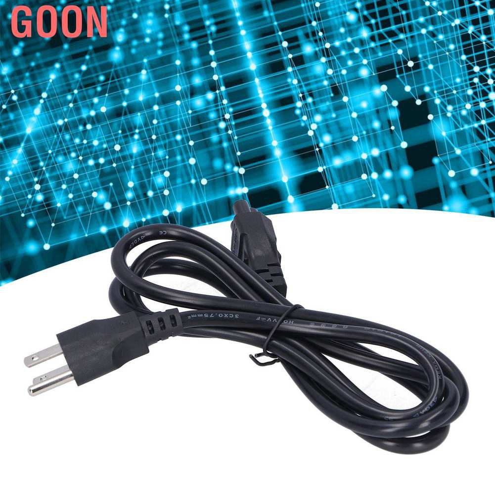 Goon US 250V 2.5A Power Cable Appliances Plug Cord Accessory 0.75mm² for Audio LCD Display