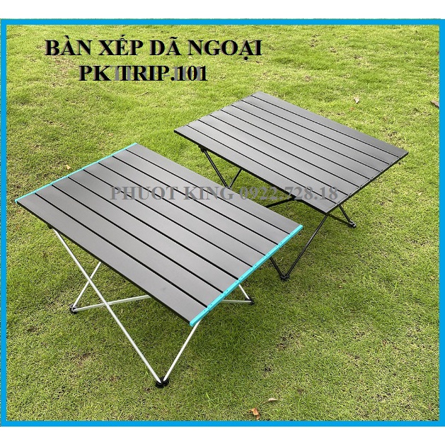 [Freeship] Bàn gấp dã ngoại Khung nhôm, Bàn du lịch cắm trại