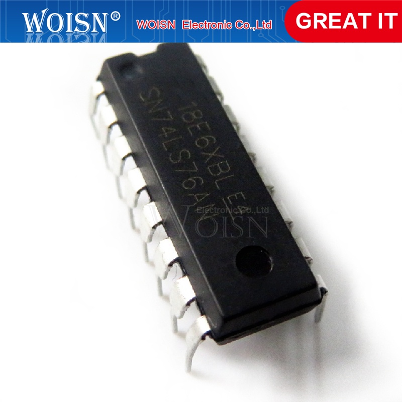10 Cái / lốc SN74LS76AN SN74LS76N HD74LS76AP HD74LS76P 74LS76 DIP-16 Mới Trong