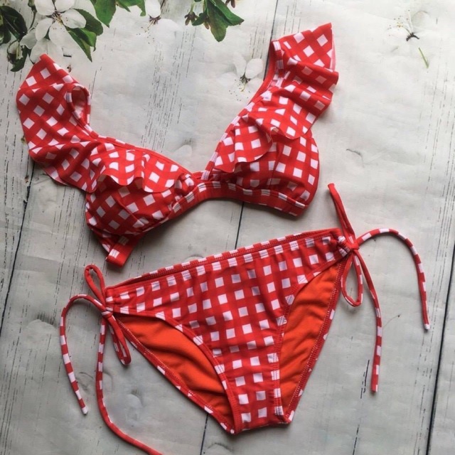 Bikini hai mảnh chip dây đủ hoạ tiết hot