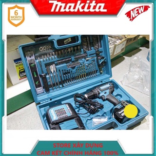 Máy khoan búa, vặn vít dùng pin 18v makita dhp482sfx6- hàng chính hãng