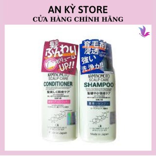 Cặp Dầu Gội Xả Kích Thích Mọc Tóc Kaminomoto Nhật Bản