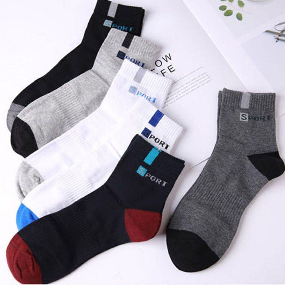 MAX 10 pairs Fashion Winter Trend Keep Warm Sock New Man Absorb Sweat Breathable Middle Tube