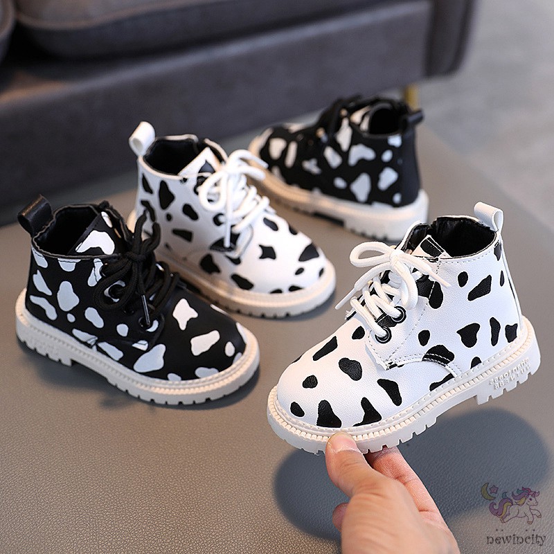 Giày bốt khóa kéo chống trượt thời trang dành cho bé