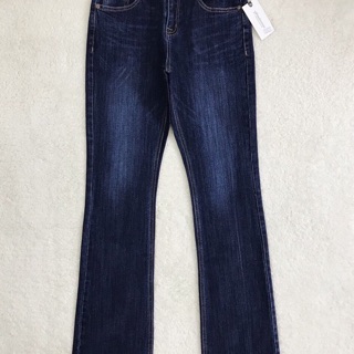 Quần jeans ống loe xuất khẩu co giãn