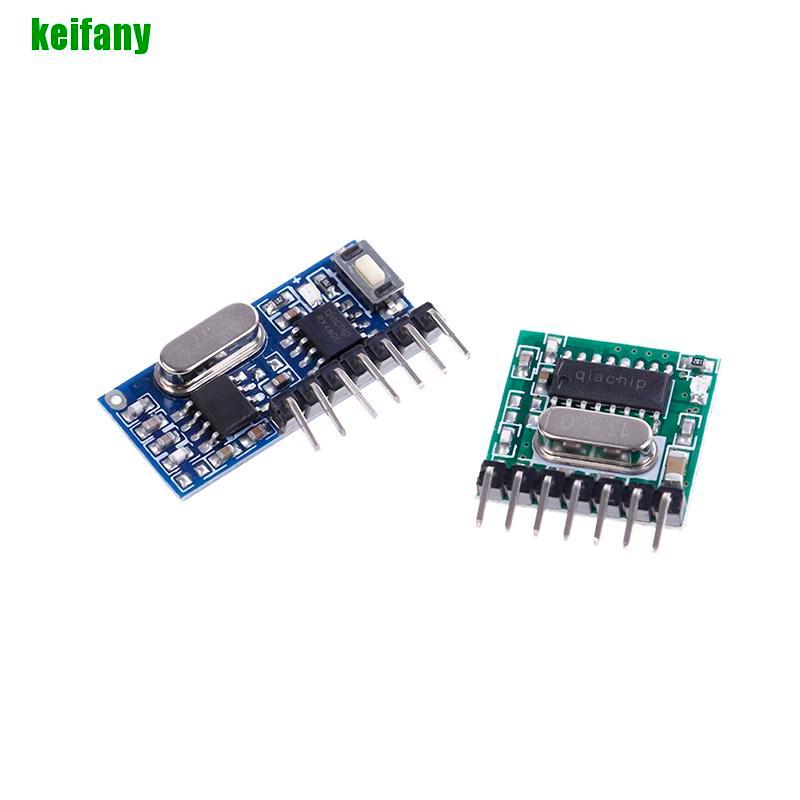 [kei] 433Mhz Wireless RF 4 Channel Output Receiver Module and Transmitter EV1527 Code ssw