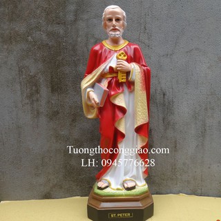 Tượng Thánh PhêRô 50cm composite