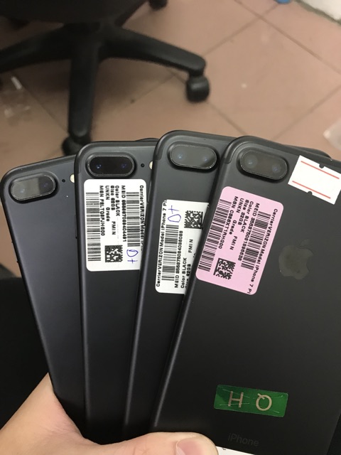 Điện thoại iphone 7 plus 32gb đen nhám like new quốc tế chính hãng