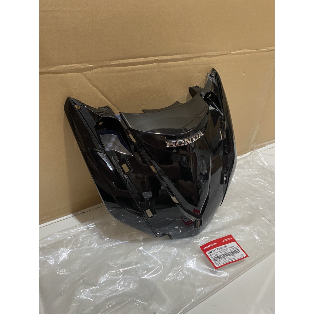 Bộ ốp trước trên phía trong - mặt nạ HONDA FUTURE 125 màu Đen.
