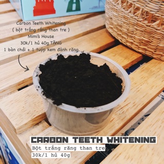 BỘT TRẮNG RĂNG THAN TRE