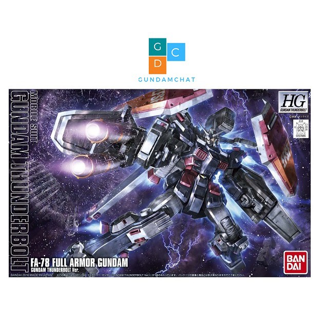 Mô Hình Gundam Bandai HG FA 78 Full Armor Thunderbolt - GDC 4573102631374