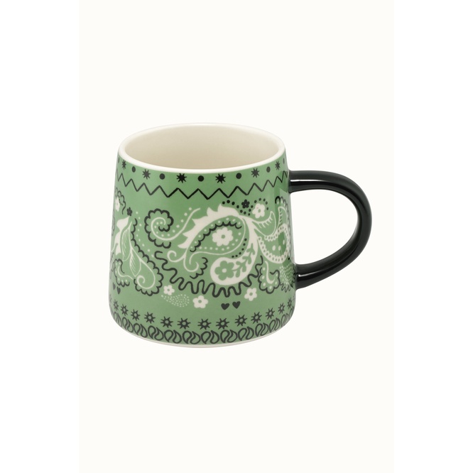 Cath Kidston - Ly/Billie Mug - Bandana - Green -1053791