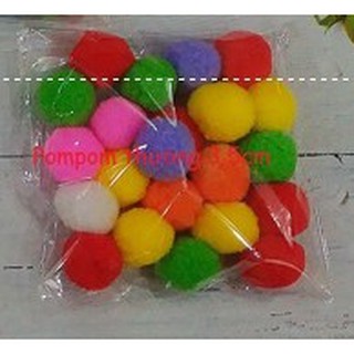 [Mã TOYSUPER giảm 10% tối đa 50K đơn từ 50K] Pom pom thường cỡ 3,5cm