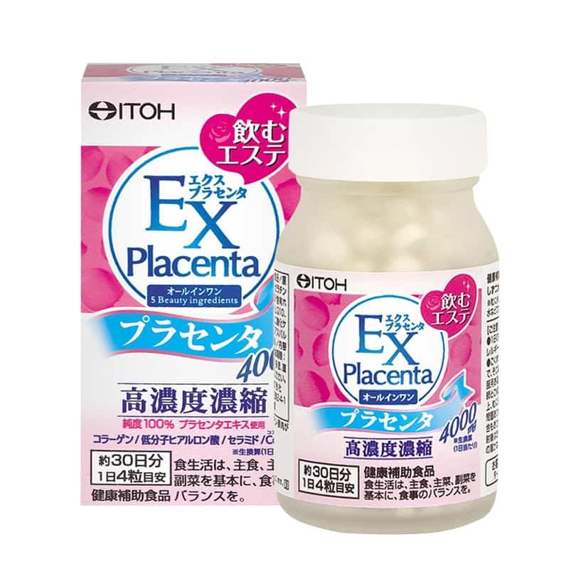 Viên uống nhau thai cừu EX placenta ITOH Nhật Bản 120v